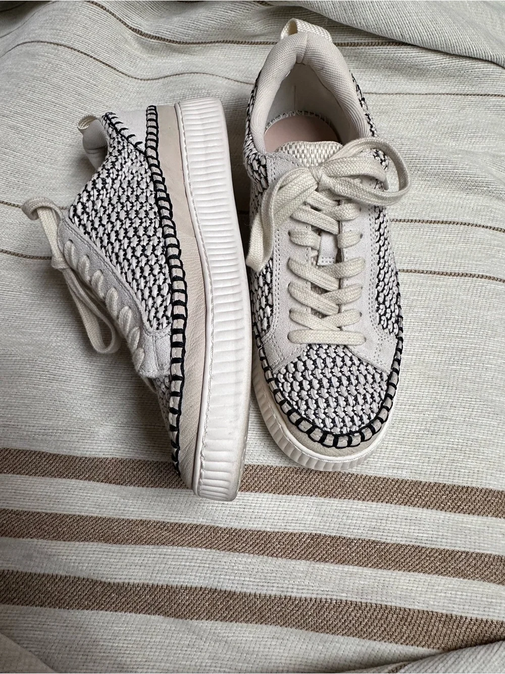 Dolce Vita woven cream